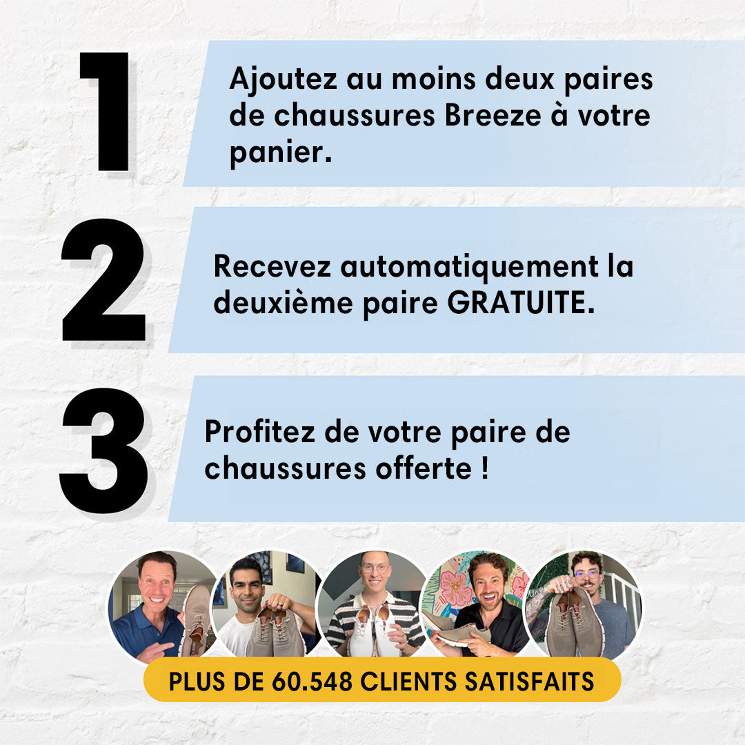 Urban - Chaussures Ultra Confortables « Offre Secrète » Achetez-en 1 Recevez-en 1 Gratuite