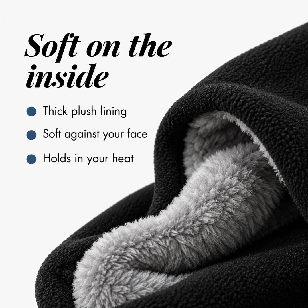 3-in-1 Windproof Polar Fleece Hat